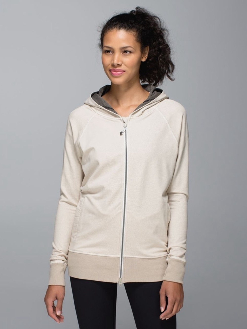 Lululemon Rollin' With My Omies Hooded Full Zip Jacket Workout Gym